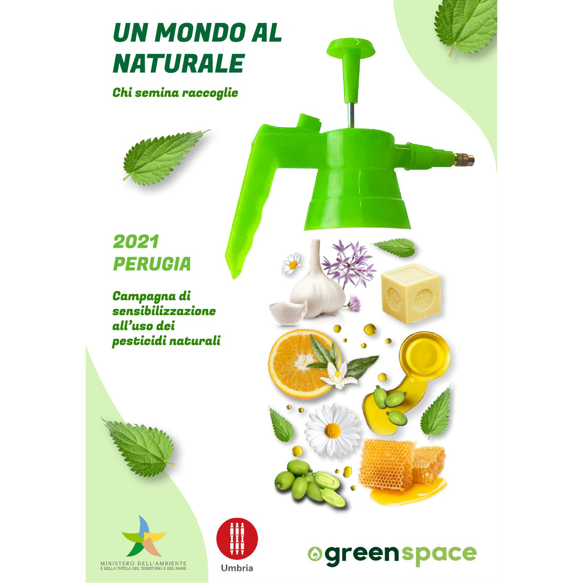 Manifesto Ambiente Regione Umbria Campagna sensibilizzazione uso pesticidi