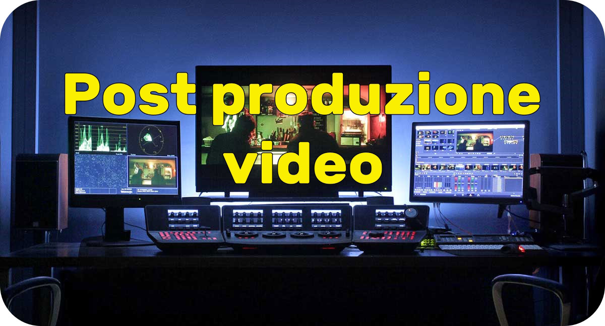 Sala di post-produzione digitale HD affitto